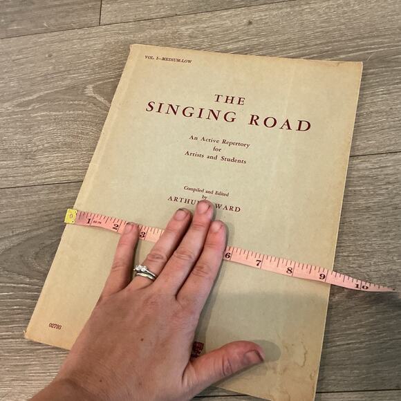 The Singing Road Arthur E. Ward Song Book 1939 Selected Classical & Modern Music - Picture 9 of 9